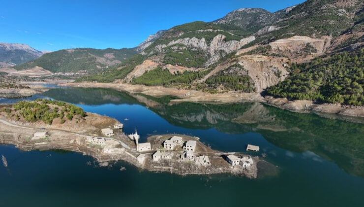 Alaköprü Barajı’nda Yüzler Güldü: Kuraklık Tehlikesi Geçti, Sular Altında Kalan Köy Yeniden Kayboldu
