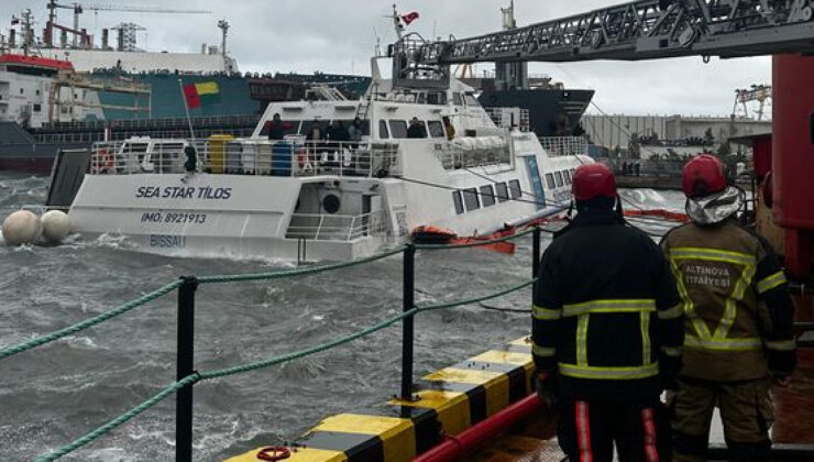 Yalova’da Fırtına Kabusu: Tersanede Mahsur Kalan 6 Personel Kurtarıldı