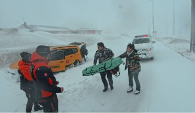 Erciyes’te Kar Esareti: AFAD’dan 12 Kişiye Kurtarma Operasyonu