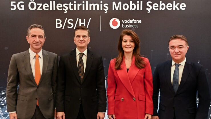 Türkiye’de Bir İlk: Vodafone ve BSH’den 5G Destekli Akıllı Fabrika Hamlesi!