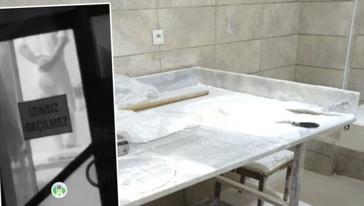 Sakarya’da Mide Bulandıran Görüntüler: Ayakla Hamur Çiğneyen Tatlı İmalathanesi Mühürlendi