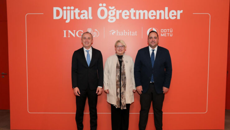 ING Türkiye, Habitat Derneği ve ODTÜ İş Birliğiyle Dijital Öğretmenler Projesi’ni Yeniledi: Dijital Dönüşüme Katkı