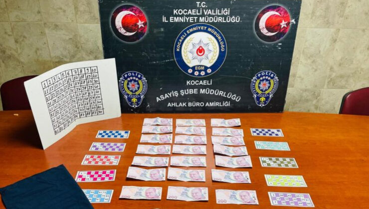 Kocaeli’de Kumar Operasyonu: Ruhsatsız İşletmede Tombala Oynayanlara Ceza Yağdı