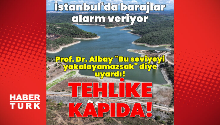 İstanbul’da Su Tehlikesi: Barajlar Alarm Veriyor! Kuraklık Kapıda Mı?