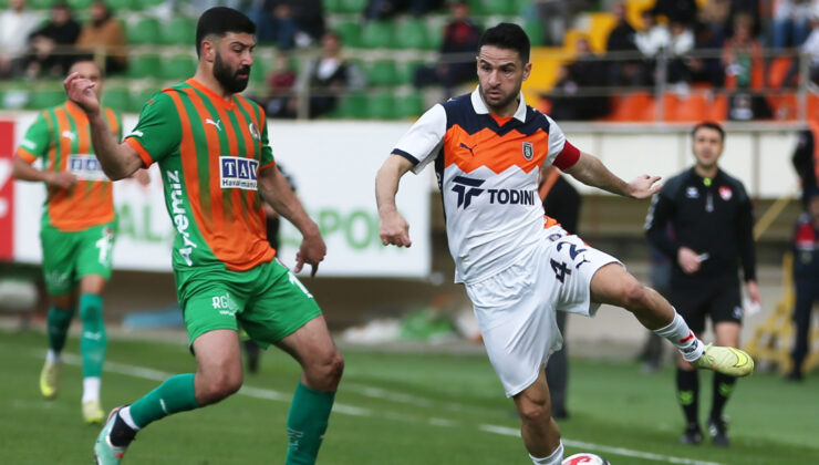 Başakşehir, Alanyaspor’u Deplasmanda Devirdi: Süper Lig’de 3 Puanın Sahibi Başakşehir Oldu