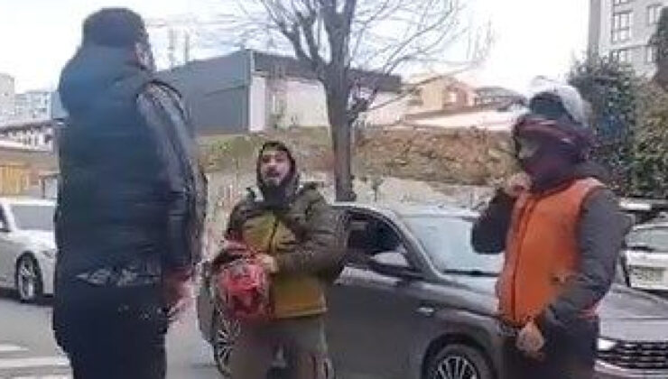 Ümraniye’de Yol Verme Tartışması Silahlı Kavgaya Dönüştü: Olay Anı Kamerada!