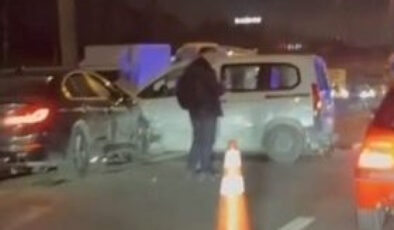 TEM Otoyolu’nda Zincirleme Kaza: 5 Araç Karıştı, 5 Yaralı