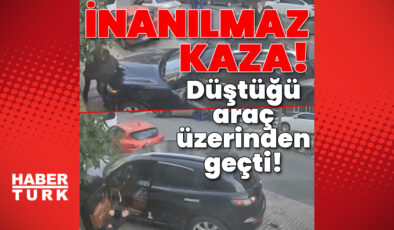 Kağıthane’de Şoke Eden Kaza: Sürücü, Aracının Altında Kaldı, Türk Filmlerini Aratmayan Görüntüler!