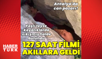 80 Yaşındaki Ayşe Teyze Kayalıklar Arasında Mahsur Kaldı: Mucizevi Kurtuluş Serik’te Yaşandı