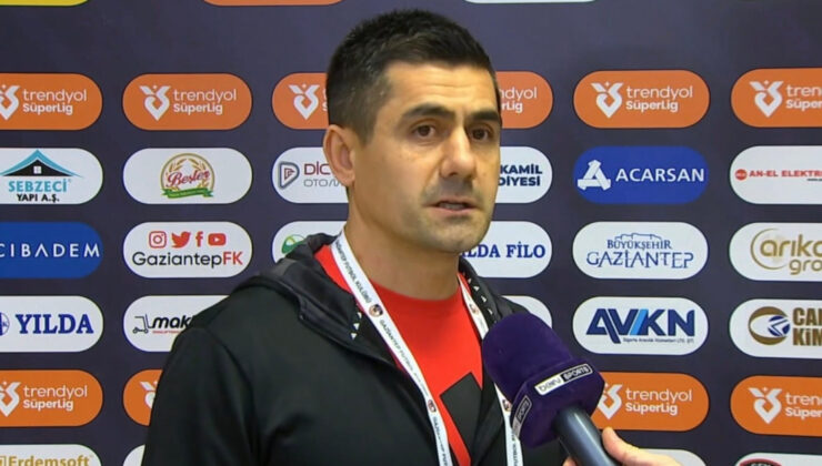 Gaziantep FK Yardımcı Antrenörü Hüseyin Çayır’dan Trabzonspor Maçı Değerlendirmesi: Üzgünüz Ama Gururluyuz