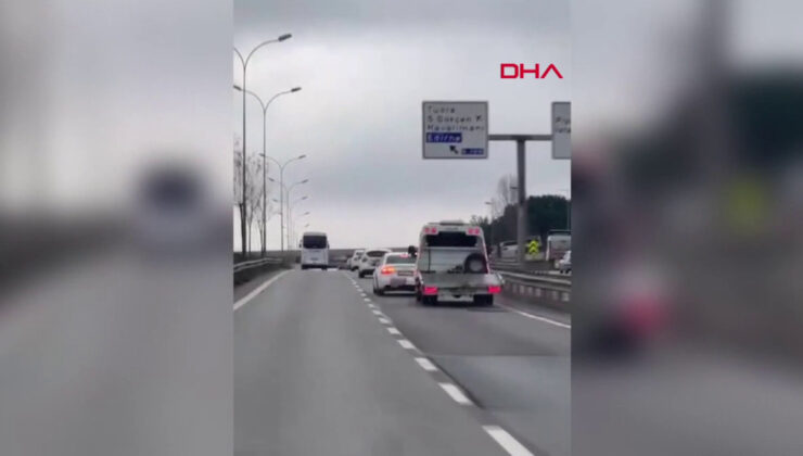 Tuzla’da Çekici Dehşeti: Trafikte Sıkıştırdı, Çarptı ve Darp Etti!