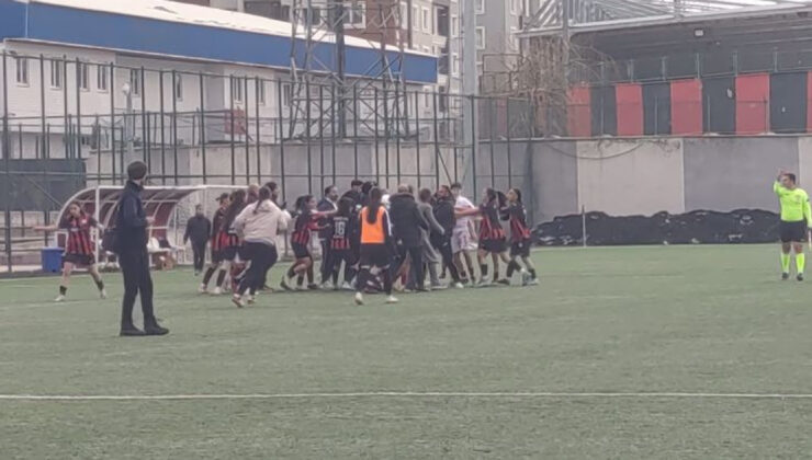 Vangücü SK – Siverek Kadın SK Maçında Yumruklar Konuştu: 2-0’lık Galibiyetin Ardından Arbede