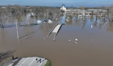 Edirne’de Taşkın Sonrası Son Durum: Tunca ve Meriç Nehirlerinin Debisi Düşüyor