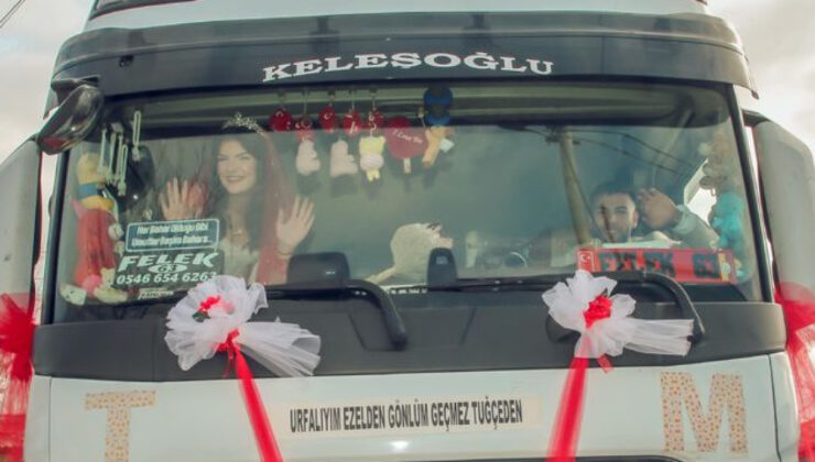 TIR’la Gelin Geldi: Edirne’de Unutulmaz Düğün