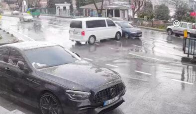Üsküdar’da Tehlike Çanları: Aynı Kavşakta 6 Ayda 11 Trafik Kazası! Güvenlik Kameraları Kaydetti