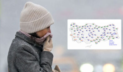 Son Dakika: Türkiye Soğuk Hava Dalgasının Etkisine Giriyor! Kar Yağışı Beklenen Bölgeler ve Hava Durumu