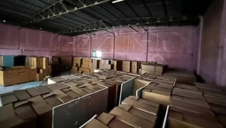 Adana’da 46 Milyon TL Değerinde 66 Milyon Kaçak Makaron Ele Geçirildi, 2 Kişi Gözaltına Alındı