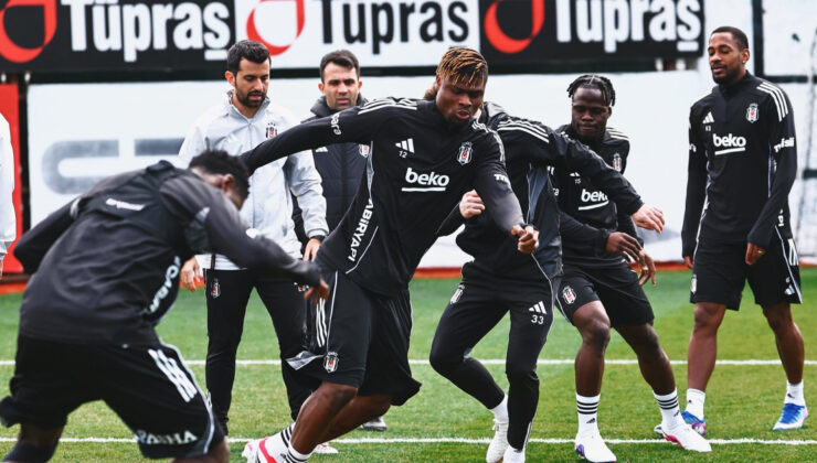 Beşiktaş’ta Kocaelispor Maçı Hazırlıkları Sürüyor: Taktik Çalışmalarla Yoğun Tempoda Devam Ediyor