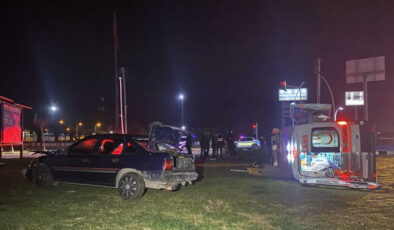 Manisa’da Feci Kaza: Otomobil ve Ambulans Çarpıştı, 5 Yaralı