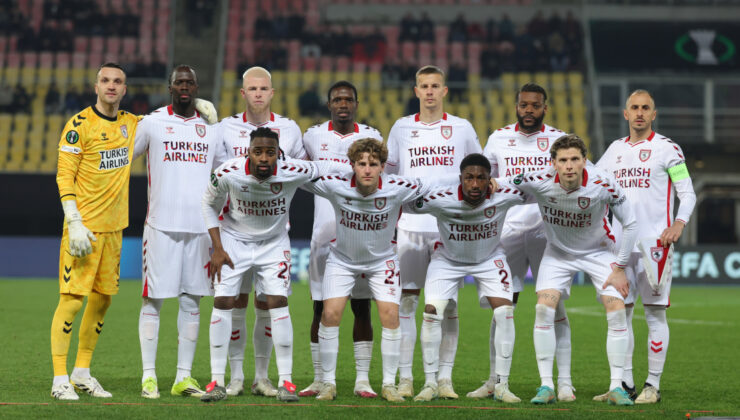 Samsunspor, Konferans Ligi’nde Son 16 Hedefiyle Sahada! Shkendija Rövanşı TRT 1’de