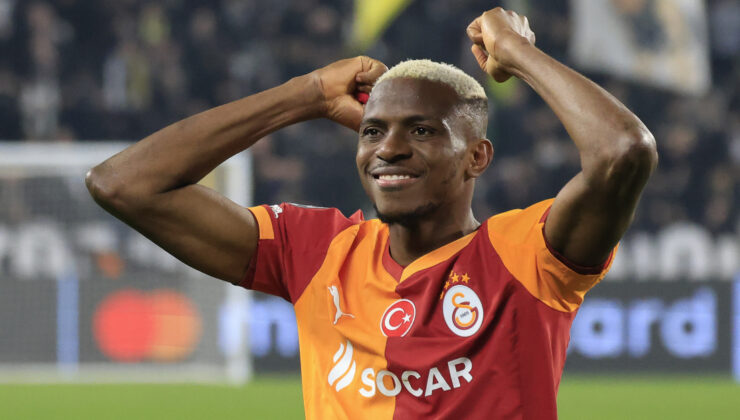 Osimhen Şampiyonlar Ligi’nde Parlıyor: Galatasaray’ı Sırtlayan Golcü