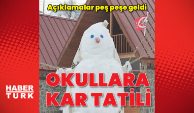 Kar Yağışı ve Buzlanma: Gümüşhane, Hakkari ve Nevşehir’de Okullar Tatil Edildi