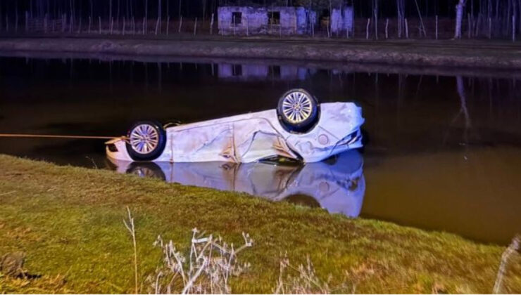 Samsun’da Feci Kaza: Takla Atan Otomobil Su Kanalına Uçtu, Sürücü Hayatını Kaybetti