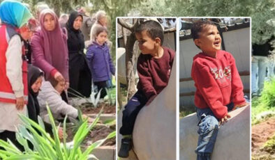 Hatay’da Yürek Yakan Acı: İnşaat Temelinde Boğulan İki Kardeş Toprağa Verildi