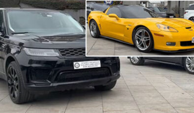 İstanbul’da Kaçak Lüks Araç Operasyonu: 65 Milyon TL Değerinde 11 Araca El Konuldu