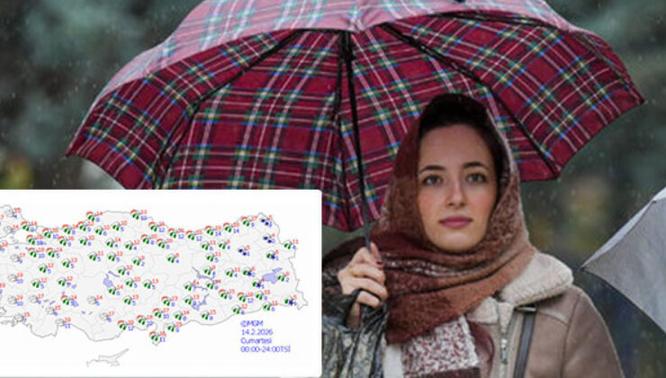 Meteoroloji’den 21 İle Sarı Alarm: Kuvvetli Yağışlar ve Fırtına Bekleniyor!