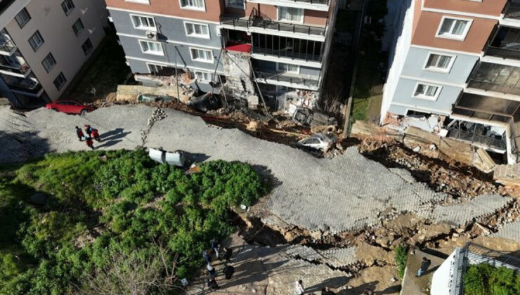 İzmir Menemen’de Sağanak Sonrası Heyelan: İstinat Duvarı Çöktü, Binalar Tahliye Edildi