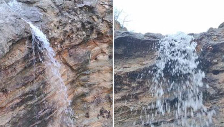 Ankara’da Yağışların Ardından Göz Kamaştıran Manzara: Beypazarı Şelalesi Yeniden Coştu