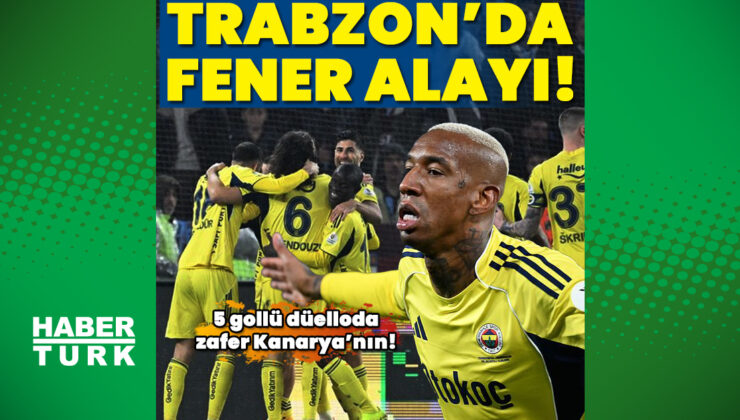 Fenerbahçe, Trabzonspor’u Deplasmanda 3-2 Mağlup Ederek Şampiyonluk Yarışında Önemli Bir Galibiyet Elde Etti