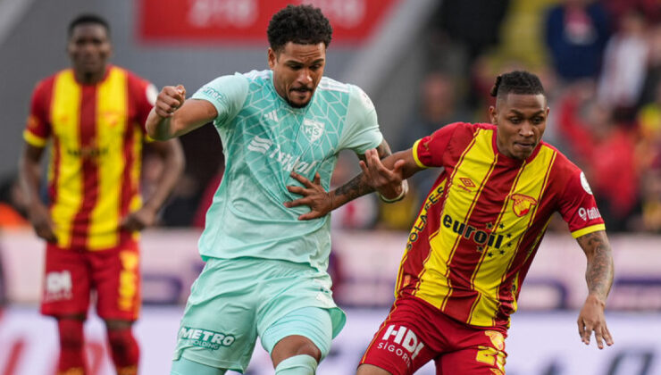 Göztepe ve Kayserispor Puanları Paylaştı: Gol Sesi Çıkmadı, Beraberlik Geldi