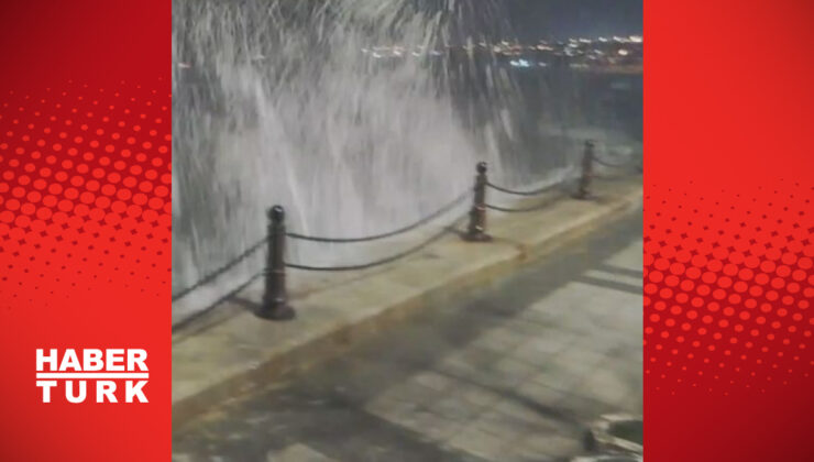 İstanbul’u Fırtına Vurdu: Çatılar Uçtu, Dalgalar Yükseldi, Havalimanında Zor Anlar