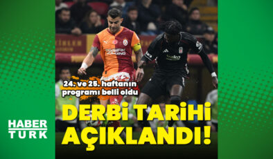 Beşiktaş – Galatasaray Derbisi Tarihi Belli Oldu: Süper Lig’de Heyecan Dorukta!