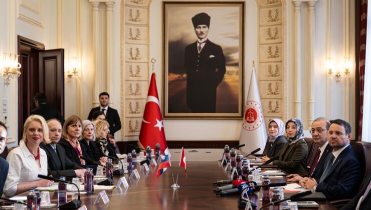 Bakan Gürlek, Slovenya Heyetiyle Yargı İşbirliğini Geliştirme ve Filistin’e Destek Vurgusu Yaptı