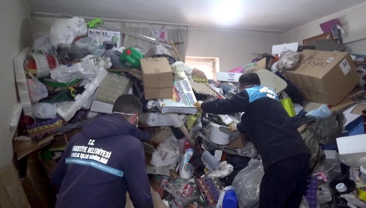 Erzurum’da ‘Çöp Ev’ Şoku: 73 Yaşındaki Adamın Evinden 25 Ton Çöp Çıktı