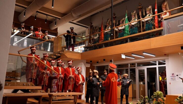 Düzce’de Kütüphane Coşkusu: Öğrencilere Mehter Marşı Sürpriziyle Ramazan Sevinci