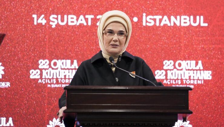 Emine Erdoğan’dan Çocuklara Okuma Sevgisi: TOGEM-DER Kütüphaneleri Geleceğe Işık Tutuyor