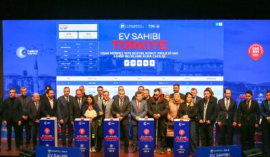 Uşak’ta ‘Yüzyılın Konut Projesi’ Kapsamında Kuralar Çekildi: Binlerce Ailenin Hayali Gerçekleşiyor