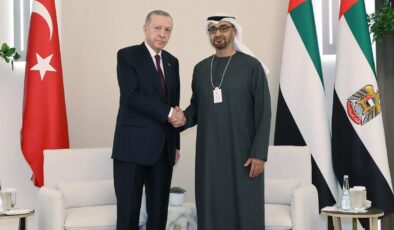 Cumhurbaşkanı Erdoğan ve BAE Devlet Başkanı Al Nahyan İlişkileri Güçlendirme Adımlarını Görüştü