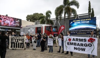 Tel Aviv’deki Defence Tech Expo 2026’ya Gazze Protestosu: Silah Endüstrisinin Kârları Hedefte