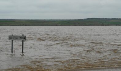 Edirne’de Nehirler Alarmda: Tunca ve Meriç’te Taşkın Tehlikesi Yükseliyor