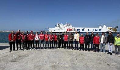 Türkiye’den Gazze’ye 21. İyilik Gemisi İnsani Yardım Ulaştı: El Ariş Limanı’nda Karşılandı