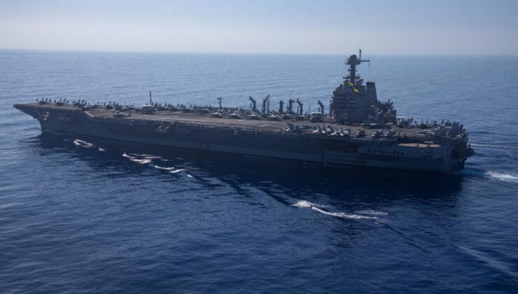 ABD’nin Dev Uçak Gemisi USS Gerald R. Ford Akdeniz’e Doğru Hareket Etti: Nükleer Müzakerelerle Aynı Zamanda Gelişmeler