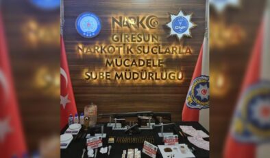 Giresun’da Uyuşturucu Operasyonu: 29 Tutuklama, 12 Adli Kontrol