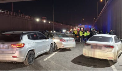 Gebze’de Zincirleme Kaza: D-100’de Trafik Durdu, 5 Yaralı