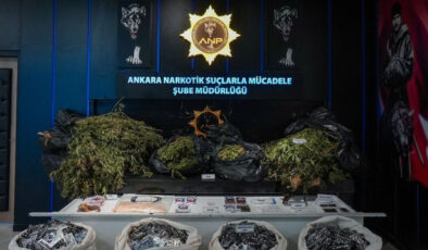 Ankara’da Narkotik Operasyonu: Uyuşturucu Tacirlerine Geçit Yok! 105 Gözaltı, 34 Tutuklama