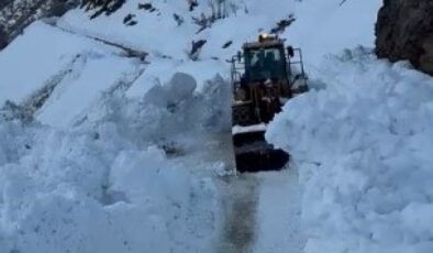 Bitlis’te Çığ Tehlikesi: Hizan’da Köy Yolu Kapandı, 31 Köy Yolunda Çalışmalar Sürüyor